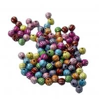 Solid Color Acrylic Beads, Round, DIY mixed colors 