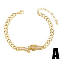 Cubic Zirconia Micro Pave Brass Bracelet, with 2 extender chain, gold color plated & micro pave cubic zirconia & for woman, golden .7 Inch 