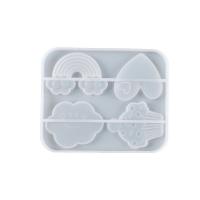 DIY Epoxy Mold Set, Silicone, white 