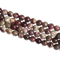 Plum Blossom Tourmaline Beads, Round, polished, DIY mixed colors Approx 14.96 Inch 