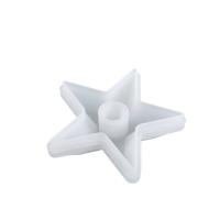 DIY Epoxy Mold Set, Silicone, Star, white 