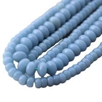 Angelite Beads, Abacus, polished, DIY blue Approx 39 cm 