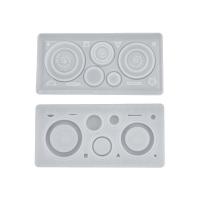 DIY Epoxy Mold Set, Silicone, white 