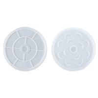 DIY Epoxy Mold Set, Silicone, 2 pieces, white 