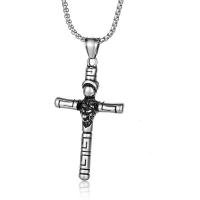 Pendentifs en titane, Acier titane, croix, Oindre, conception vintage & pour homme Vendu par PC