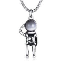 Pendentifs en titane, Acier titane, astronaute, vernis au four, unisexe Vendu par PC