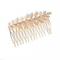 Decorative Hair Combs, Zinc Alloy, for woman 