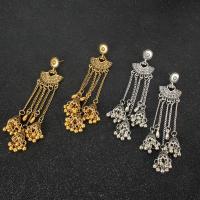 Fashion Fringe Earrings, Zinc Alloy, plated, fashion jewelry & for woman 