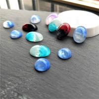 2-Ton Kunstharz Cabochon, Harz, Dom, Epoxidharzklebstoff, DIY & verschiedene Größen vorhanden, keine, 10PCs/Tasche, verkauft von Tasche