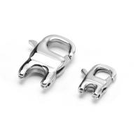 Stainless Steel Lobster Claw Clasp, 316L Stainless Steel, polished original color 