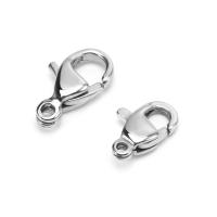 Stainless Steel Lobster Claw Clasp, 316L Stainless Steel, polished original color 