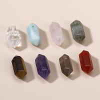 Gemstone ювелирные изделия Кулон, Природный камень, Коническая, различные материалы для выбора & Мужская, Много цветов для выбора продается PC