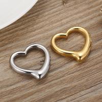 Stainless Steel Pendant Setting, 304 Stainless Steel, Heart, DIY 