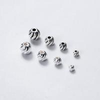 Sterling Silber Spacer Perlen, 925 Sterling Silber, Kürbis, DIY & verschiedene Größen vorhanden, verkauft von PC