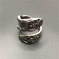 Zinc Alloy Cuff Finger Ring, fashion jewelry & for woman, 22mm 