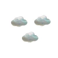 White Lip Shell Beads, Cloud, white 