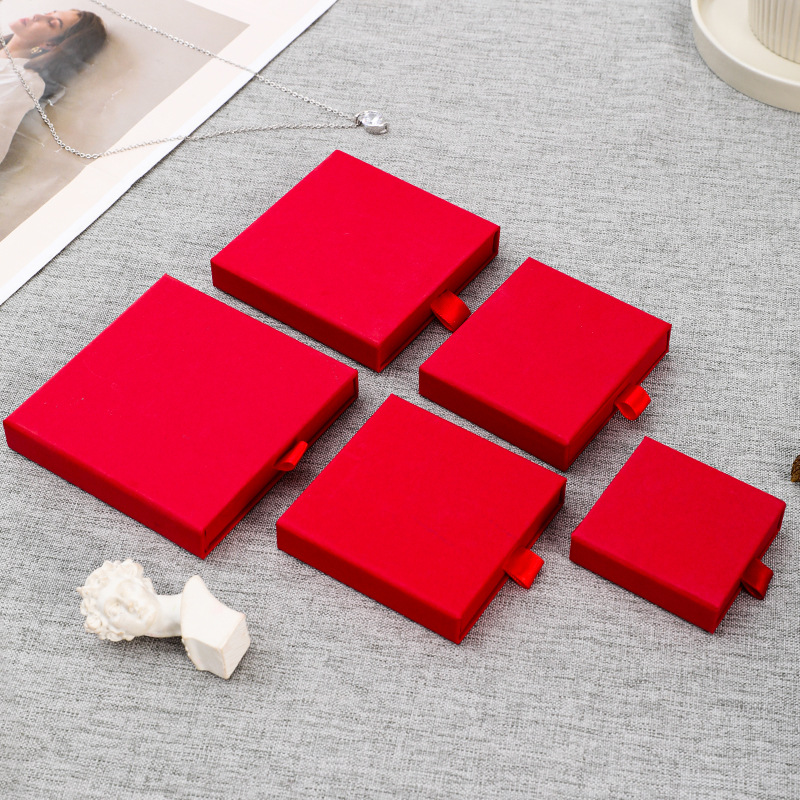 Jewelry Gift Box, Paper, different size for choice, more colors for choice, 10PCs/Lot, Sold By Lot