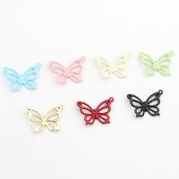 Zinc Alloy Jewelry Pendants, Butterfly, plated, DIY 