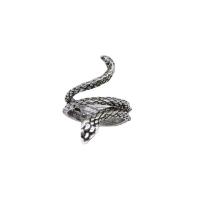 Zinc Alloy Finger Ring, Snake, fashion jewelry & Unisex, 17mm 