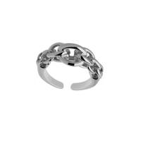 Messing Manschette Fingerring, plattiert, Modeschmuck & für Frau, keine, 20mm, verkauft von PC