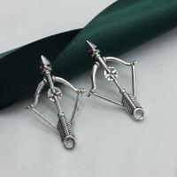 Zinc Alloy Hollow Pendants, antique silver color plated, DIY 