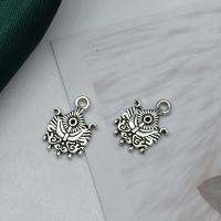 Zinc Alloy Jewelry Pendants, antique silver color plated, DIY 