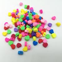 Kristall Türkis Armreifen, Polymer Ton, Herz, DIY, keine, 10mm, ca. 100PCs/Tasche, verkauft von Tasche