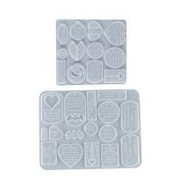 DIY Epoxy Mold Set, Silicone white 