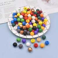 Dyed Wood Beads, DIY Approx 4mm 