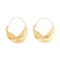 Zinc Alloy Hoop Earring, plated, fashion jewelry & for woman 