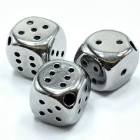 Stainless Steel Beads, 316 Stainless Steel, Dice, DIY & blacken, original color 