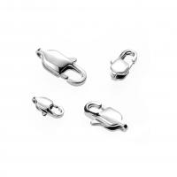 Stainless Steel Lobster Claw Clasp, 304 Stainless Steel, DIY original color 