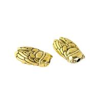 Zinc Alloy Animal Beads, Cicada, plated, DIY Approx 1.4mm 