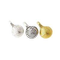 Zinc Alloy Jewelry Pendants, Round, plated, DIY 