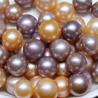 Natural Freshwater Pearl Loose Beads, Round, DIY 