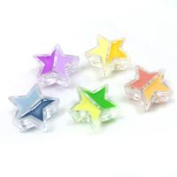 Enamel Acrylic Beads, Star, DIY Approx 