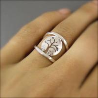 Zinc Alloy Finger Ring, fashion jewelry  & for woman & hollow 