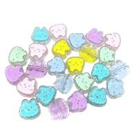 Enamel Acrylic Beads, Rabbit, DIY Approx 