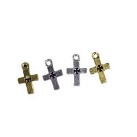 Zinc Alloy Cross Pendants, plated, DIY 