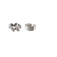 argent sterling 925 Cuff Bague, réglable & styles différents pour le choix & pour femme, argent Vendu par PC