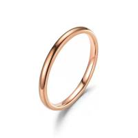 Titan Stahl Fingerring, Titanstahl, Vakuum-Ionen-Beschichtung, unisex & verschiedene Größen vorhanden, keine, verkauft von PC