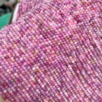 Ruby Beads, Abacus, polished, DIY & faceted, pink cm 