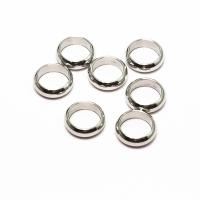 304 Stainless Steel Spacer Bead, Rondelle, polished original color 