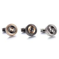 Brass Cufflinks, plated, for man 