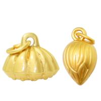 Zinc Alloy Jewelry Pendants, Lotus Seedpod, gold color plated Approx 3.5mm 