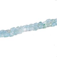 Aquamarine Beads, Chips, DIY, blue Approx 40 cm, Approx 