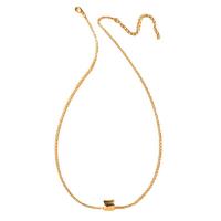 Zinc Alloy Necklace, with 3.15inch extender chain, gold color plated, fashion jewelry & for woman Approx 15.75 Inch 