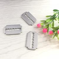 Stainless Steel Pendants, 304 Stainless Steel, Razor Blade, DIY original color 