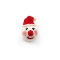 Felt Needle Felting Wool Kit, Snowman, Christmas Design, red 