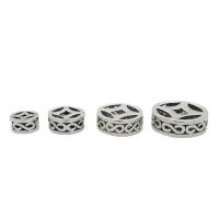 Sterling Silber Spacer Perlen, 925 Sterling Silber, DIY & verschiedene Größen vorhanden, Silberfarbe, verkauft von PC